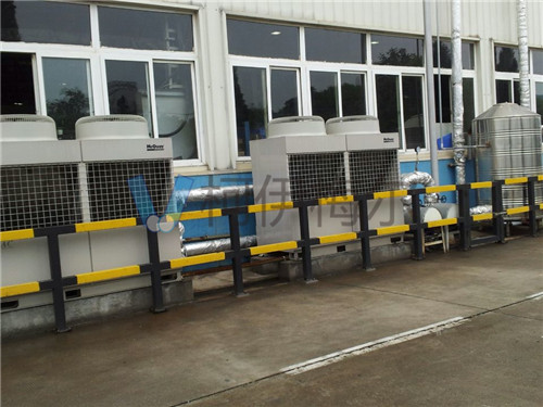 武漢沌口經濟開發區工廠麥克維爾模塊式風冷冷水機組工程案例